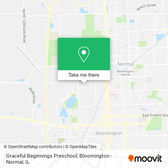 Mapa de Graceful Beginnings Preschool