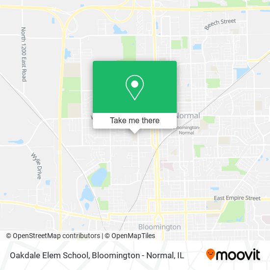 Mapa de Oakdale Elem School