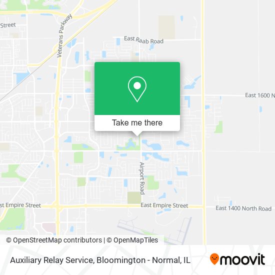 Auxiliary Relay Service map