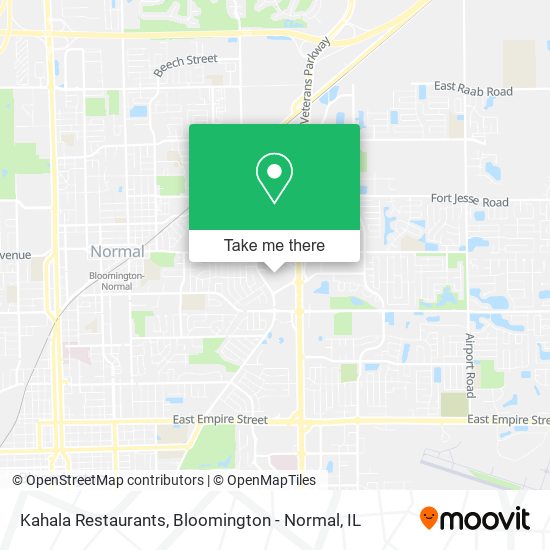 Kahala Restaurants map