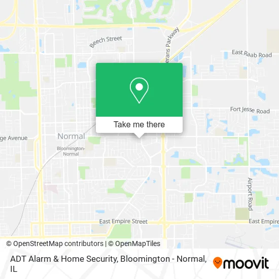 Mapa de ADT Alarm & Home Security