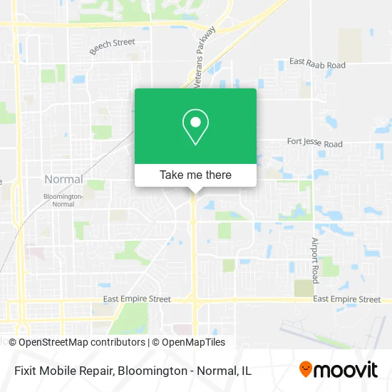 Mapa de Fixit Mobile Repair