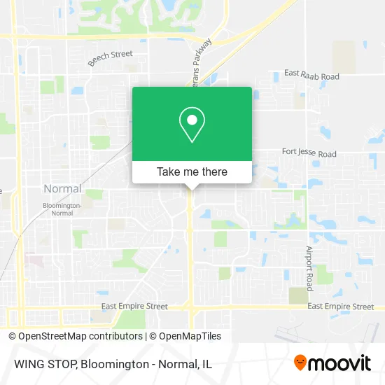 Mapa de WING STOP