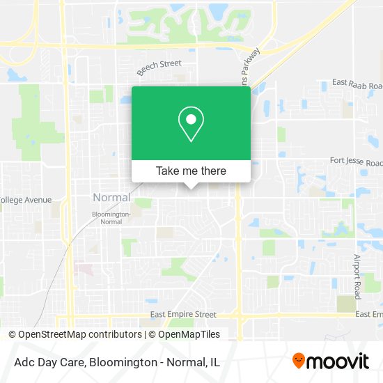 Adc Day Care map