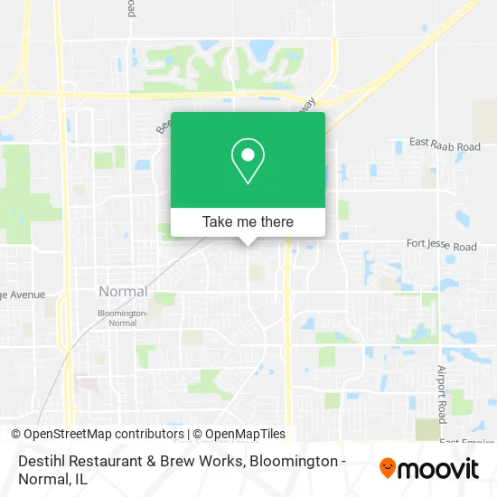 Mapa de Destihl Restaurant & Brew Works