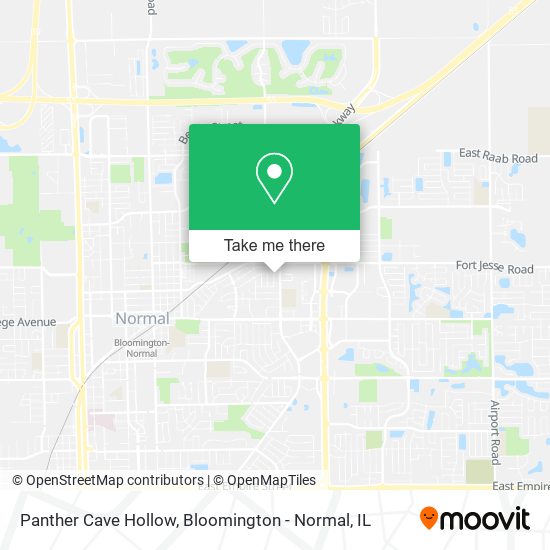 Mapa de Panther Cave Hollow