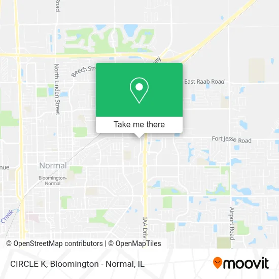 CIRCLE K map