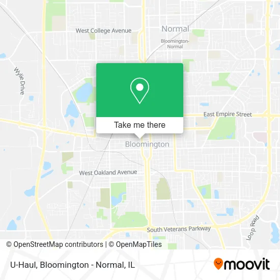 Mapa de U-Haul