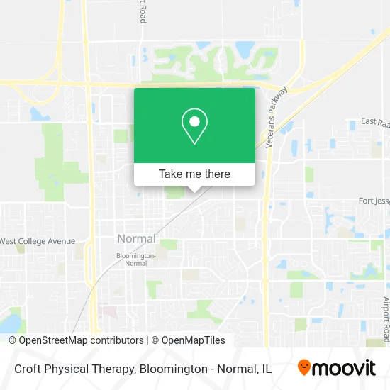 Croft Physical Therapy map
