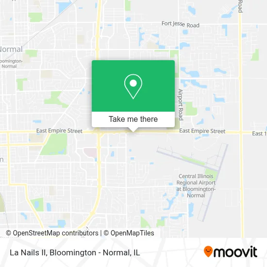 La Nails II map