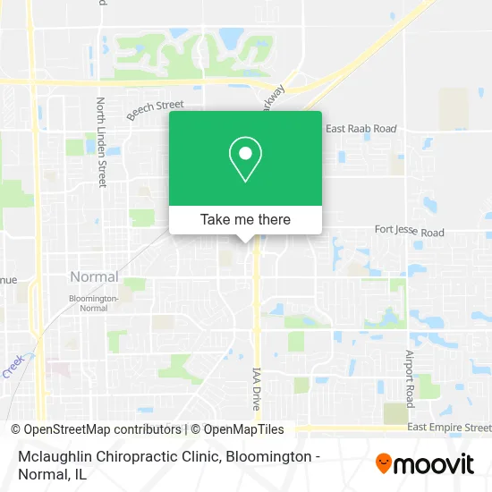 Mclaughlin Chiropractic Clinic map