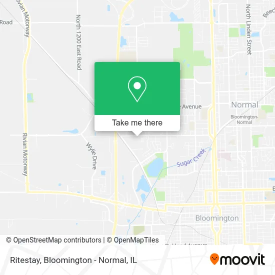 Ritestay map