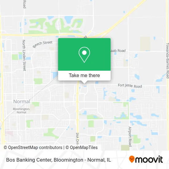 Bos Banking Center map