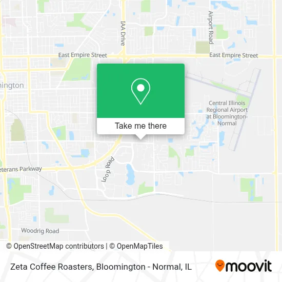 Zeta Coffee Roasters map