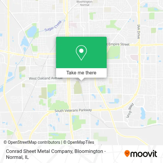 Conrad Sheet Metal Company map