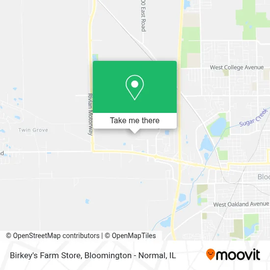 Birkey's Farm Store map