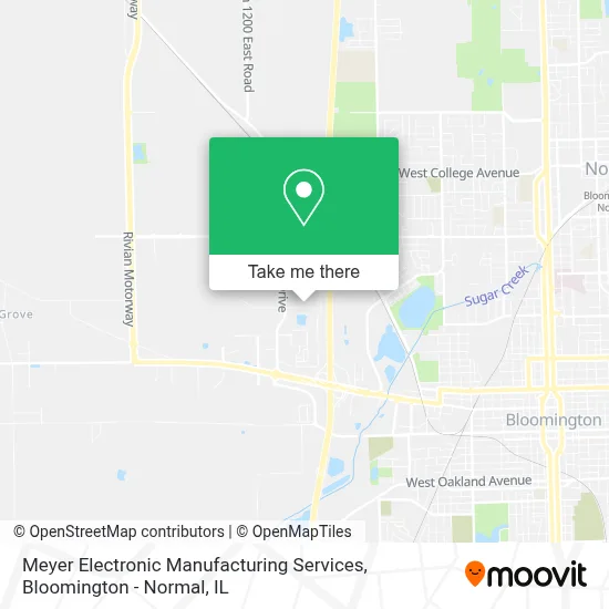 Meyer Electronic Manufacturing Services map