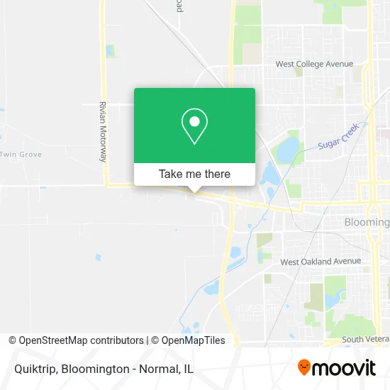 Quiktrip map