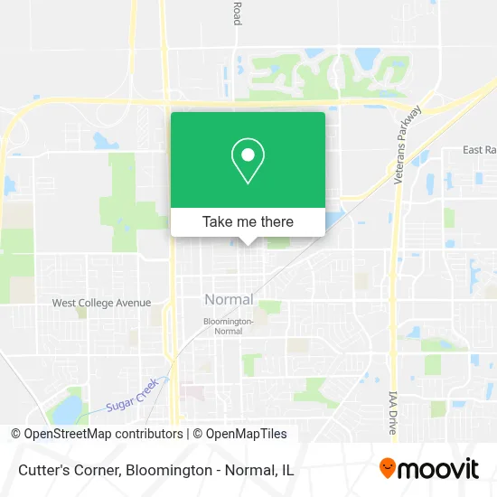 Cutter's Corner map