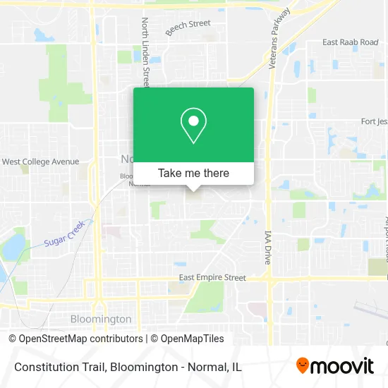 Constitution Trail map