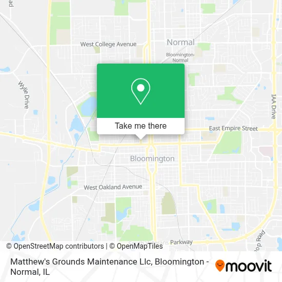 Matthew's Grounds Maintenance Llc map