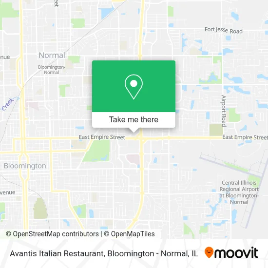Avantis Italian Restaurant map