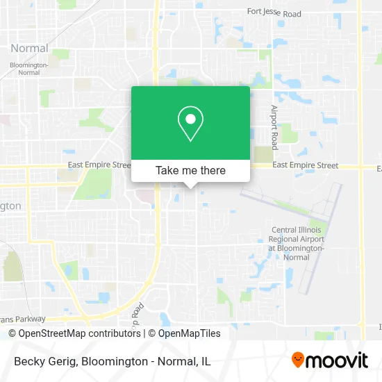 Becky Gerig map