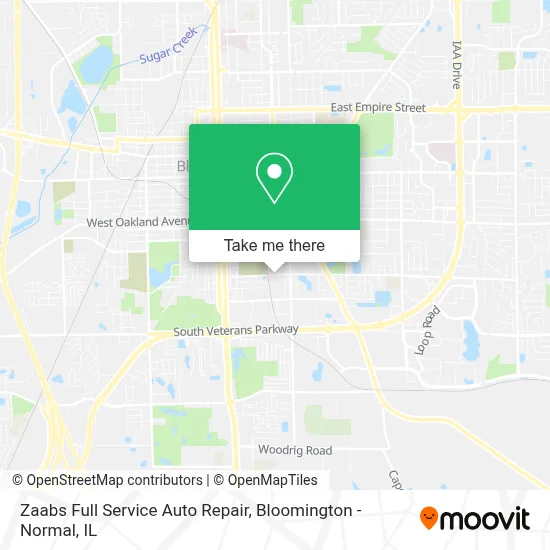 Zaabs Full Service Auto Repair map