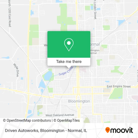 Driven Autoworks map