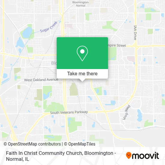 Faith In Christ Community Church map
