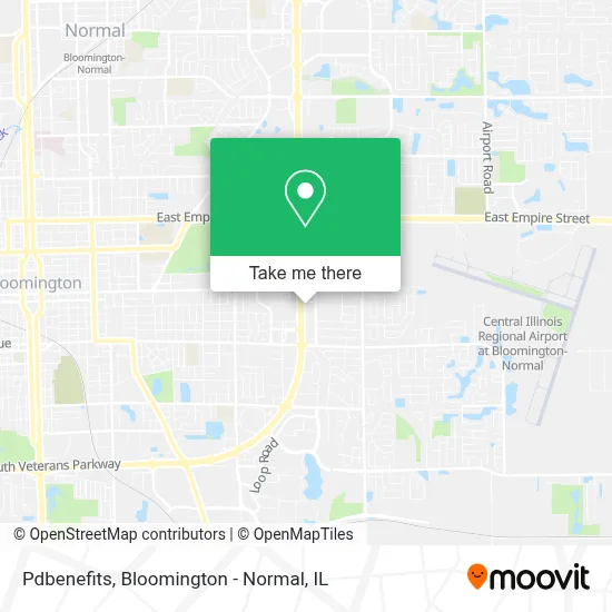 Pdbenefits map