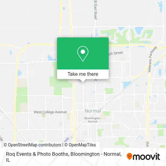 Roq Events & Photo Booths map