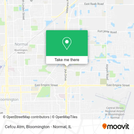 Cefcu Atm map