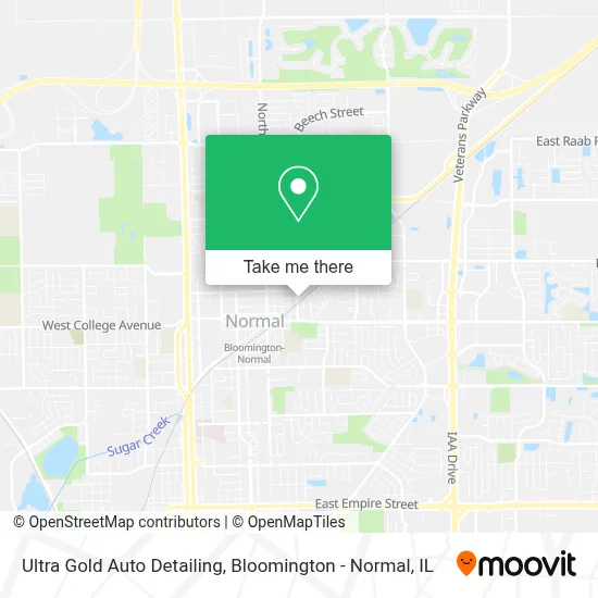 Ultra Gold Auto Detailing map