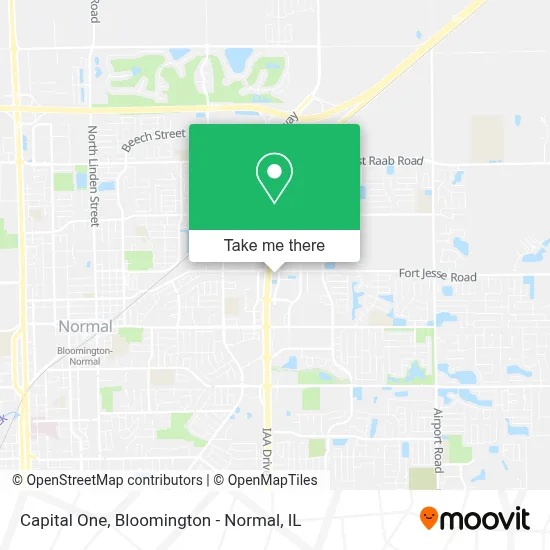 Capital One map