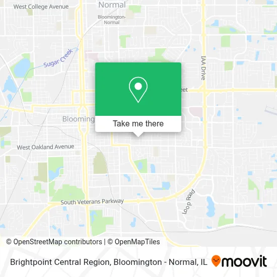 Brightpoint Central Region map