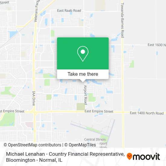 Michael Lenahan - Country Financial Representative map