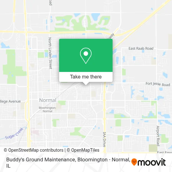 Buddy's Ground Maintenance map