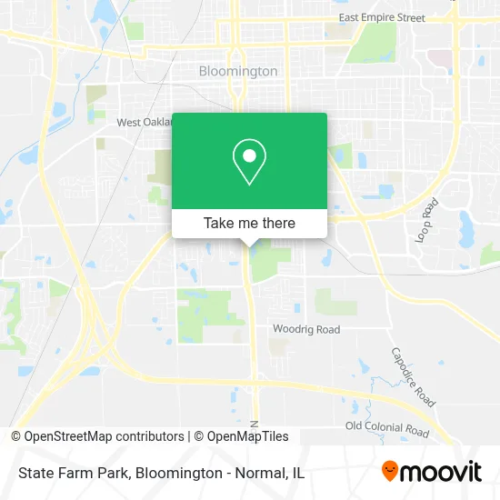 State Farm Park map
