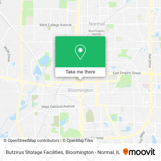 Butzirus Storage Facilities map