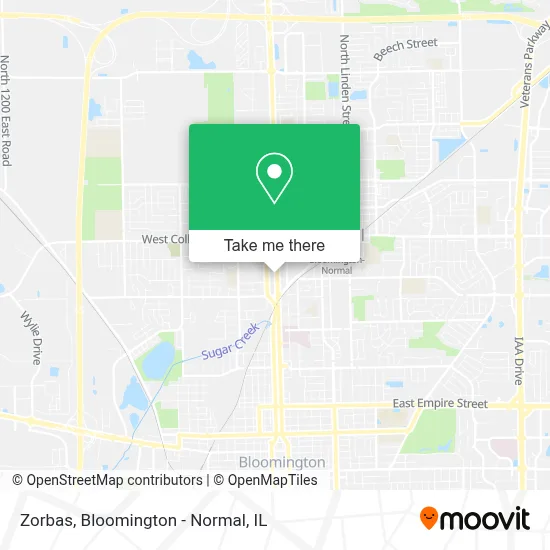 Zorbas map