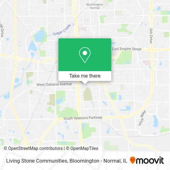 Living Stone Communities map