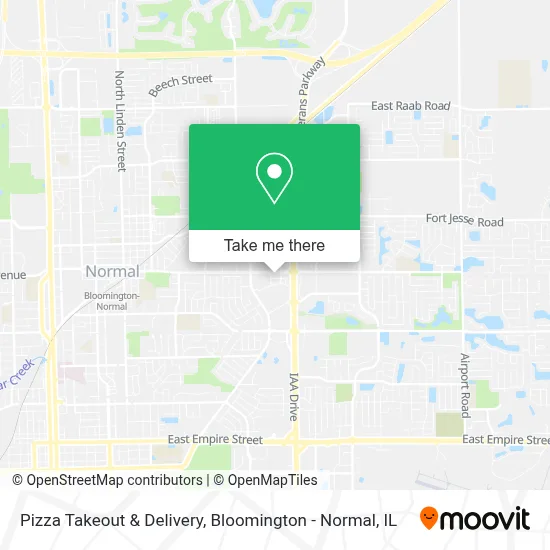 Pizza Takeout & Delivery map