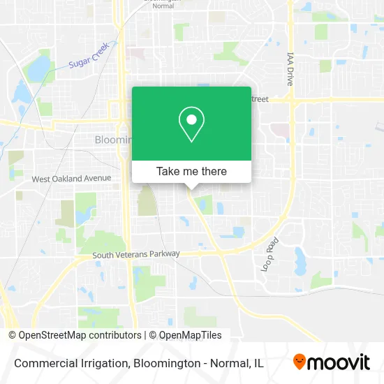 Commercial Irrigation map