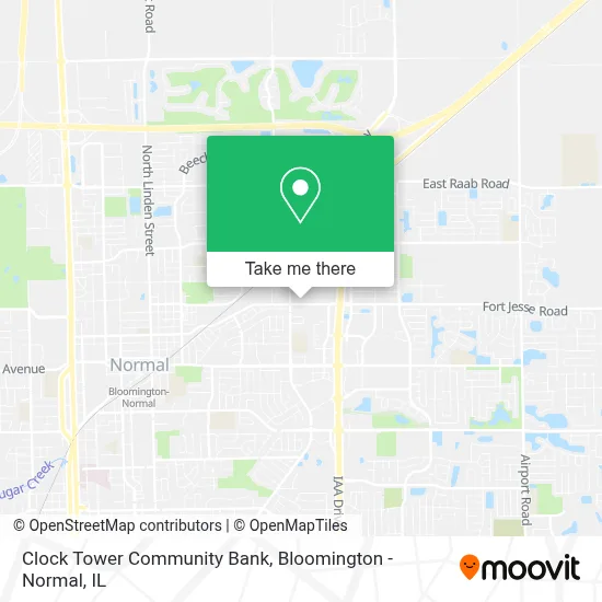 Clock Tower Community Bank map