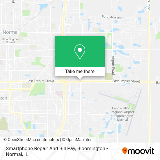Smartphone Repair And Bill Pay map