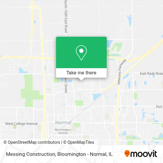 Messing Construction map