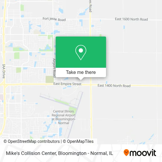 Mike's Collision Center map