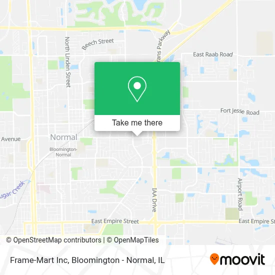 Frame-Mart Inc map
