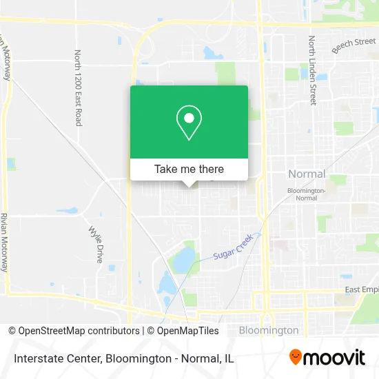 Interstate Center map